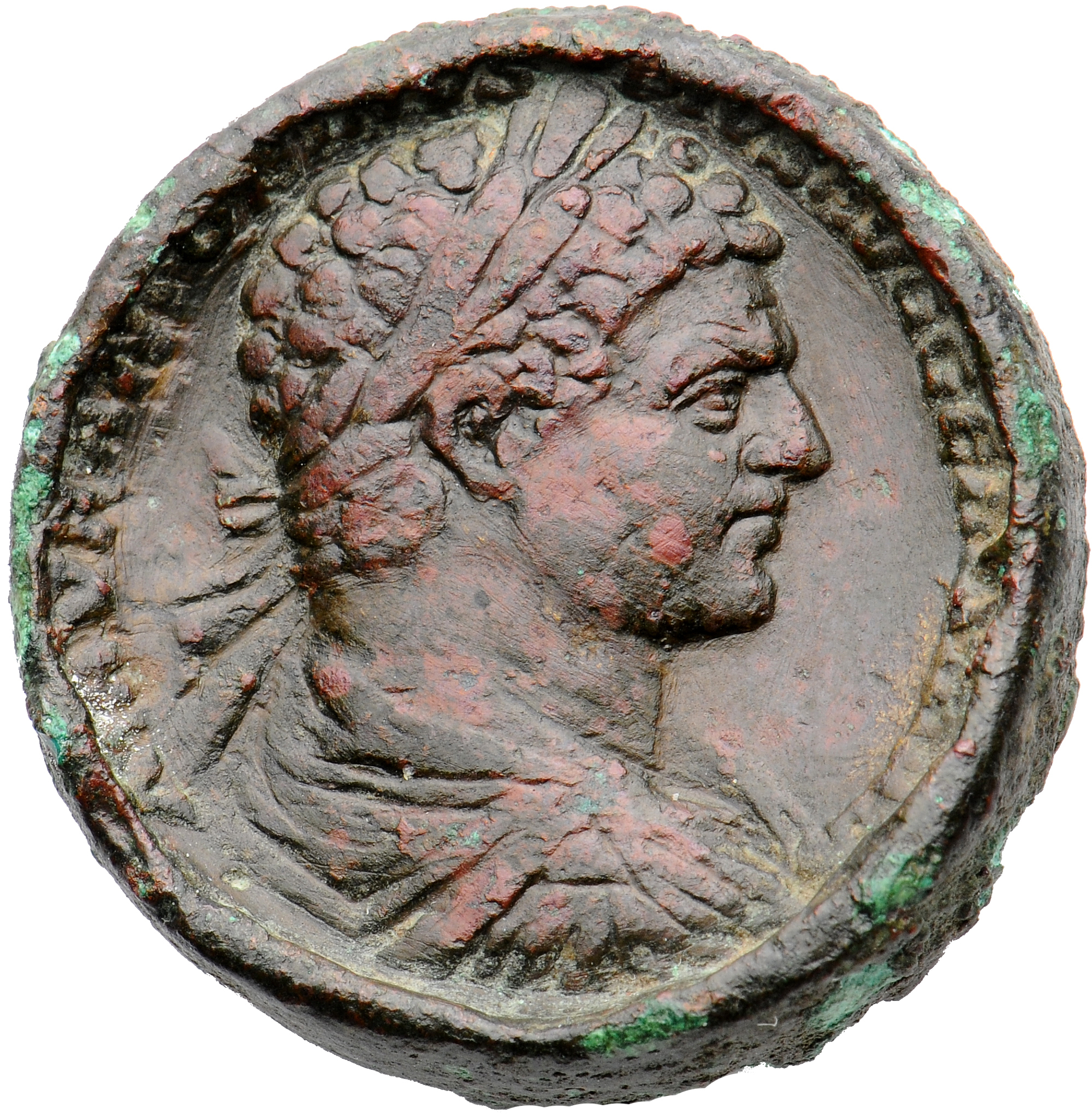 RIC IV Caracalla 547 Caracalla obverse, Bust of Caracalla, laureate, draped, cuirassed, right