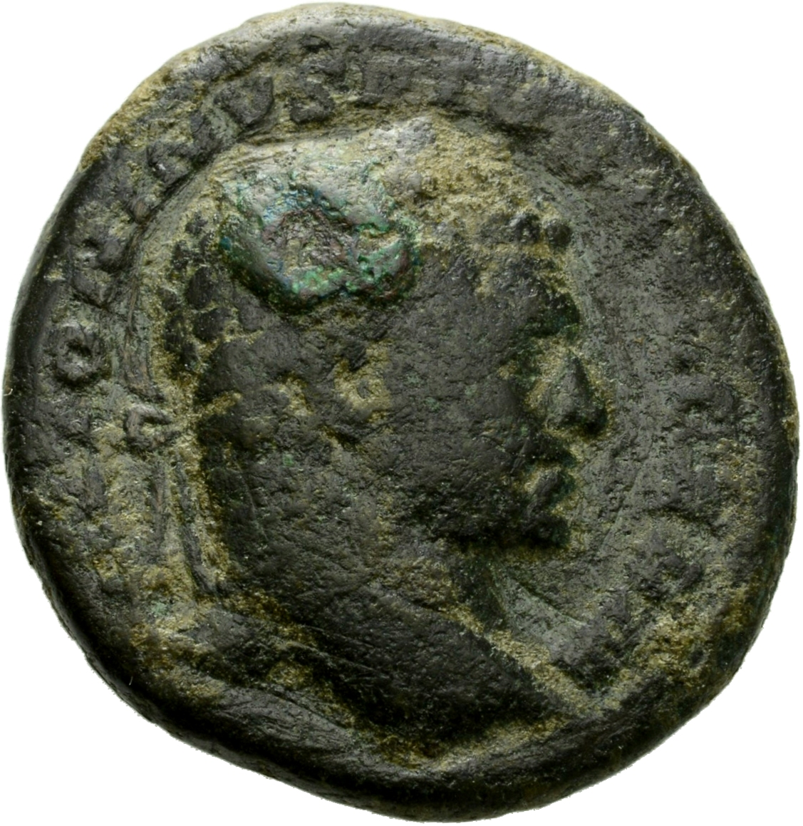 RIC IV Caracalla 577B Caracalla obverse, Head of Caracalla, laureate, right