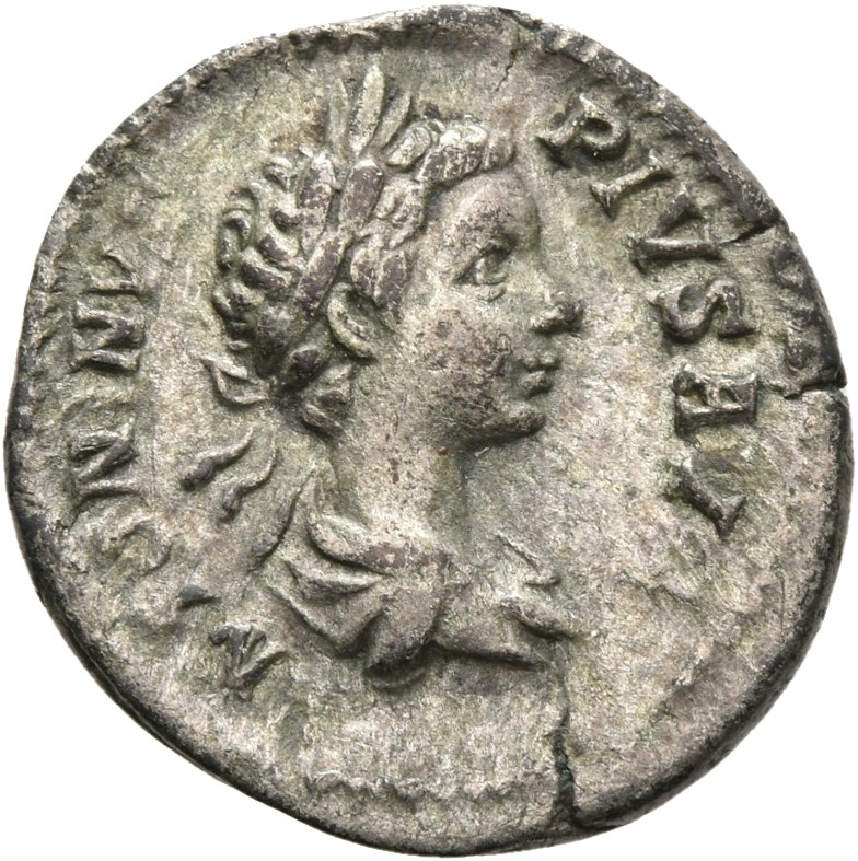 RIC IV Caracalla 69 Caracalla obverse, Bust of Caracalla, laureate, draped, right