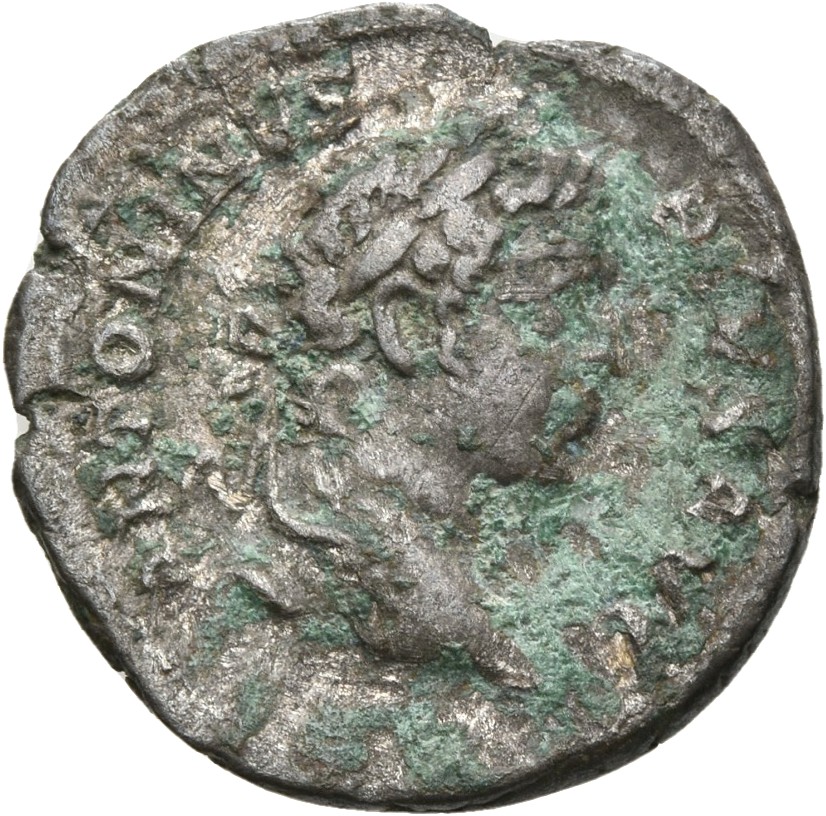RIC IV Caracalla 81 Caracalla obverse, Bust of Caracalla, laureate, draped, right
