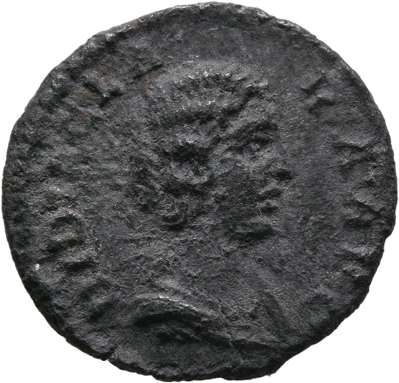 RIC IV Didius Julianus 10 (denarius) Didius Julianus obverse, Bust of Didia Clara, hair elaborately waved and coiled on ba...