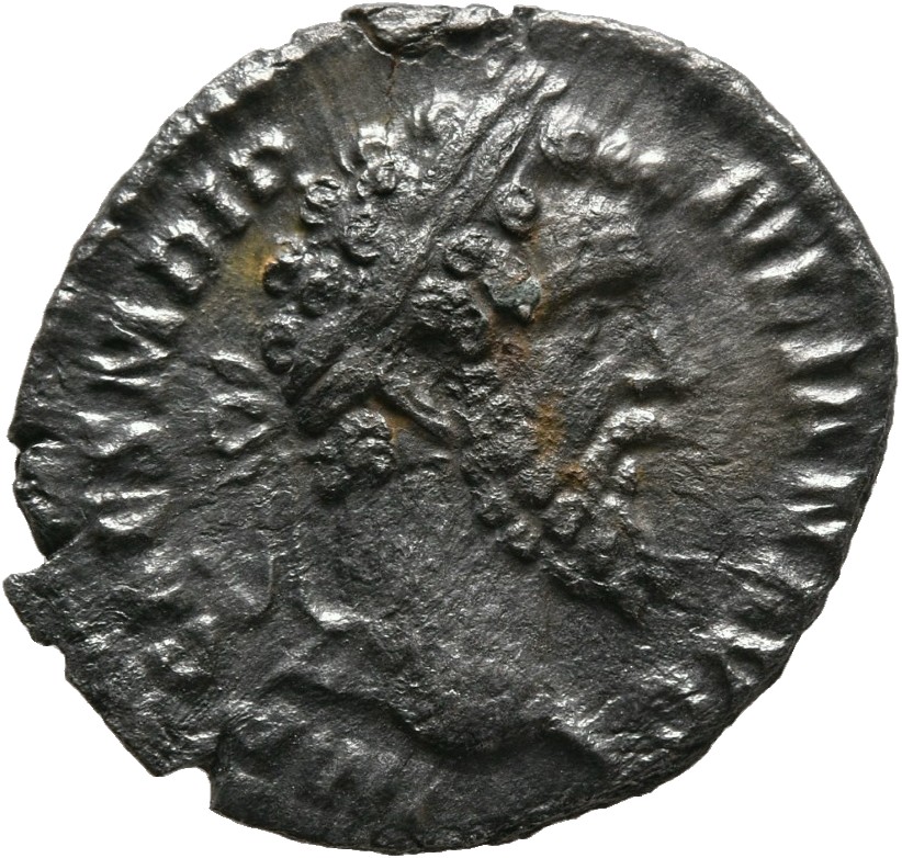 RIC IV Didius Julianus 1 (denarius) Didius Julianus obverse, Head of Didius Julianus, laureate, right