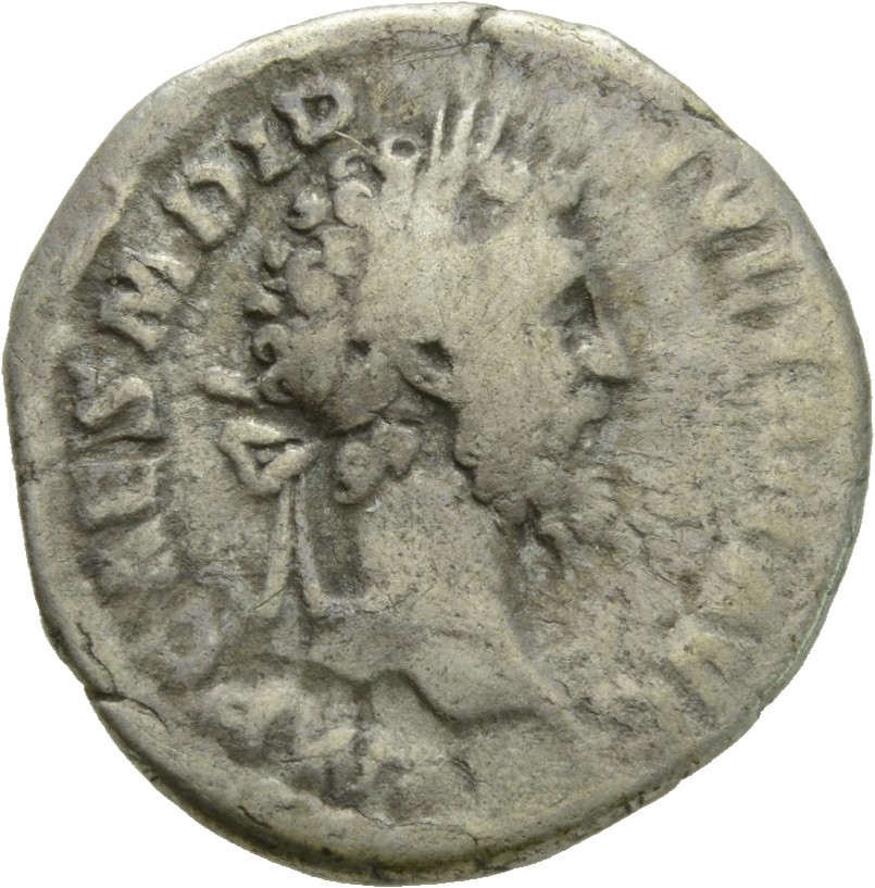 RIC IV Didius Julianus 2 Didius Julianus obverse, Kopf des Didius Julianus mit Lorbeerkranz nach r.