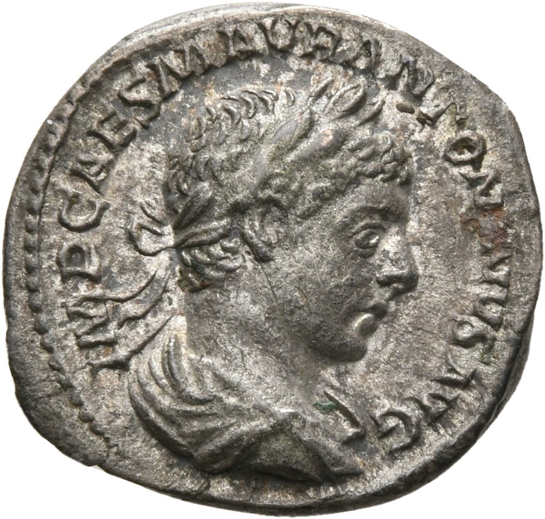RIC IV Elagabalus 140b Elagabalus obverse, Bust of Elagabalus, laureate, draped, right