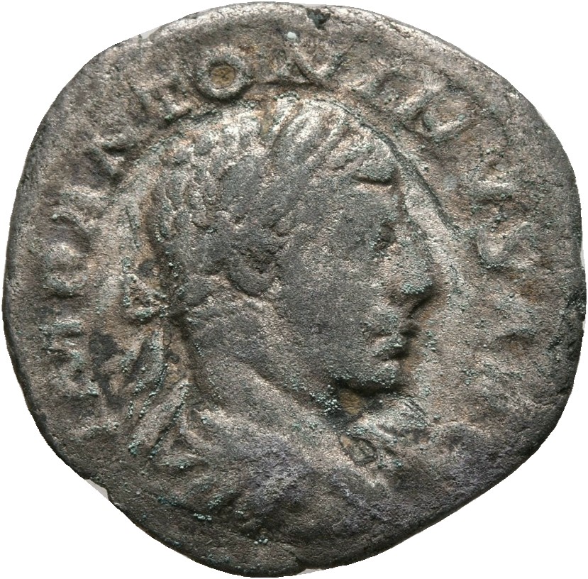 RIC IV Elagabalus 23 Elagabalus obverse, Bust of Elagabalus, laureate, draped, right