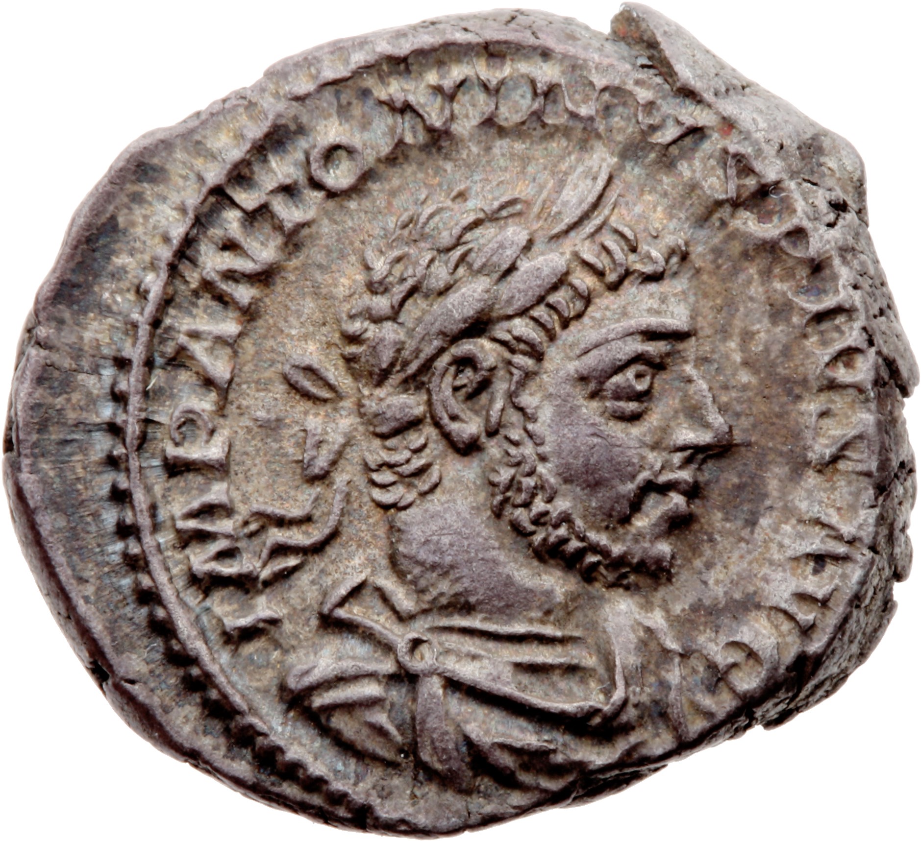 RIC IV Elagabalus 52 Elagabalus obverse, Bust of Elagabalus, laureate, draped, right