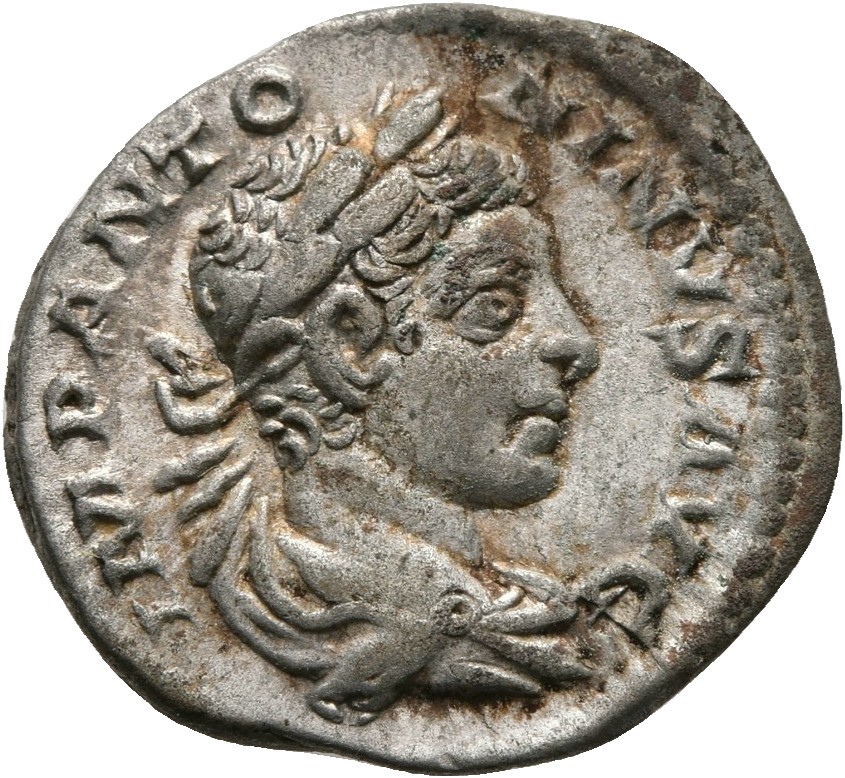 RIC IV Elagabalus 59 Elagabalus obverse, Bust of Elagabalus, laureate, draped, right