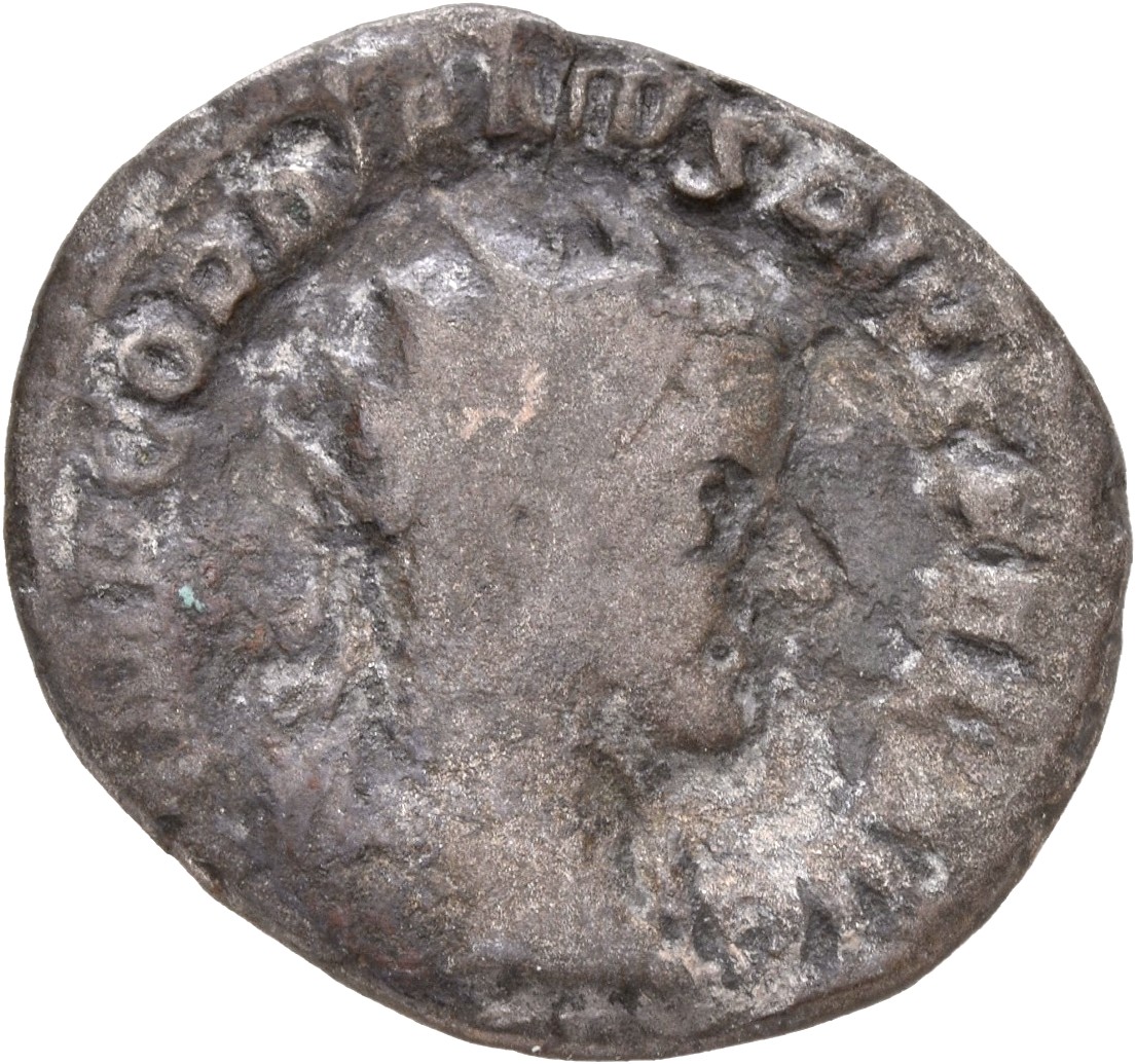 RIC IV Gordian III 145 Gordian III obverse — Bust of Gordian III, radiate, draped, cuirassed, right