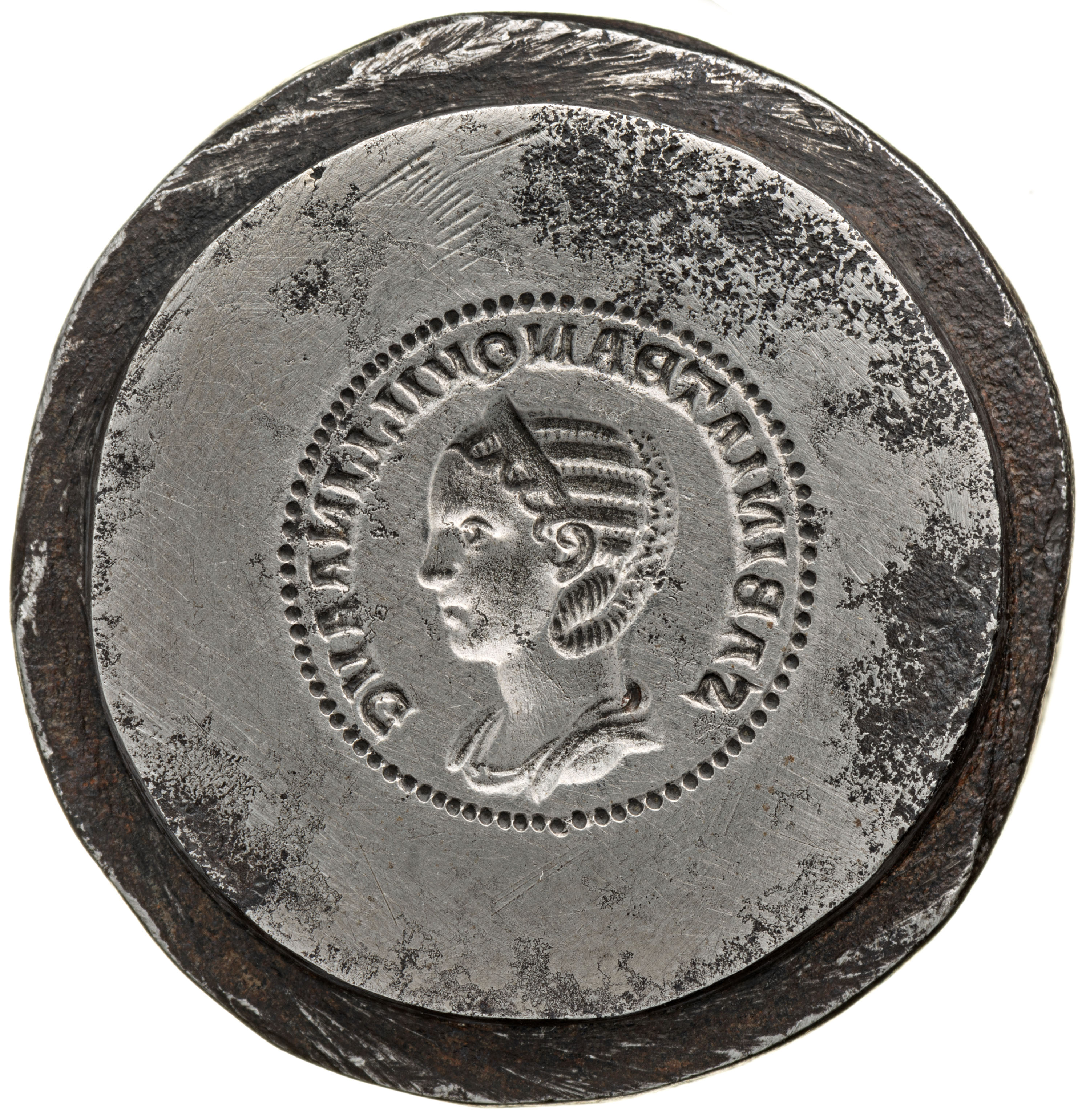 RIC IV Gordian III 252 Gordian III obverse, Bust of Sabinia Tranquillina, diademed, draped, right