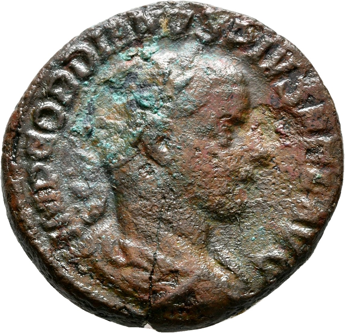 RIC IV Gordian III 297B Gordian III obverse, Bust of Gordian III, laureate, draped, cuirassed, right
