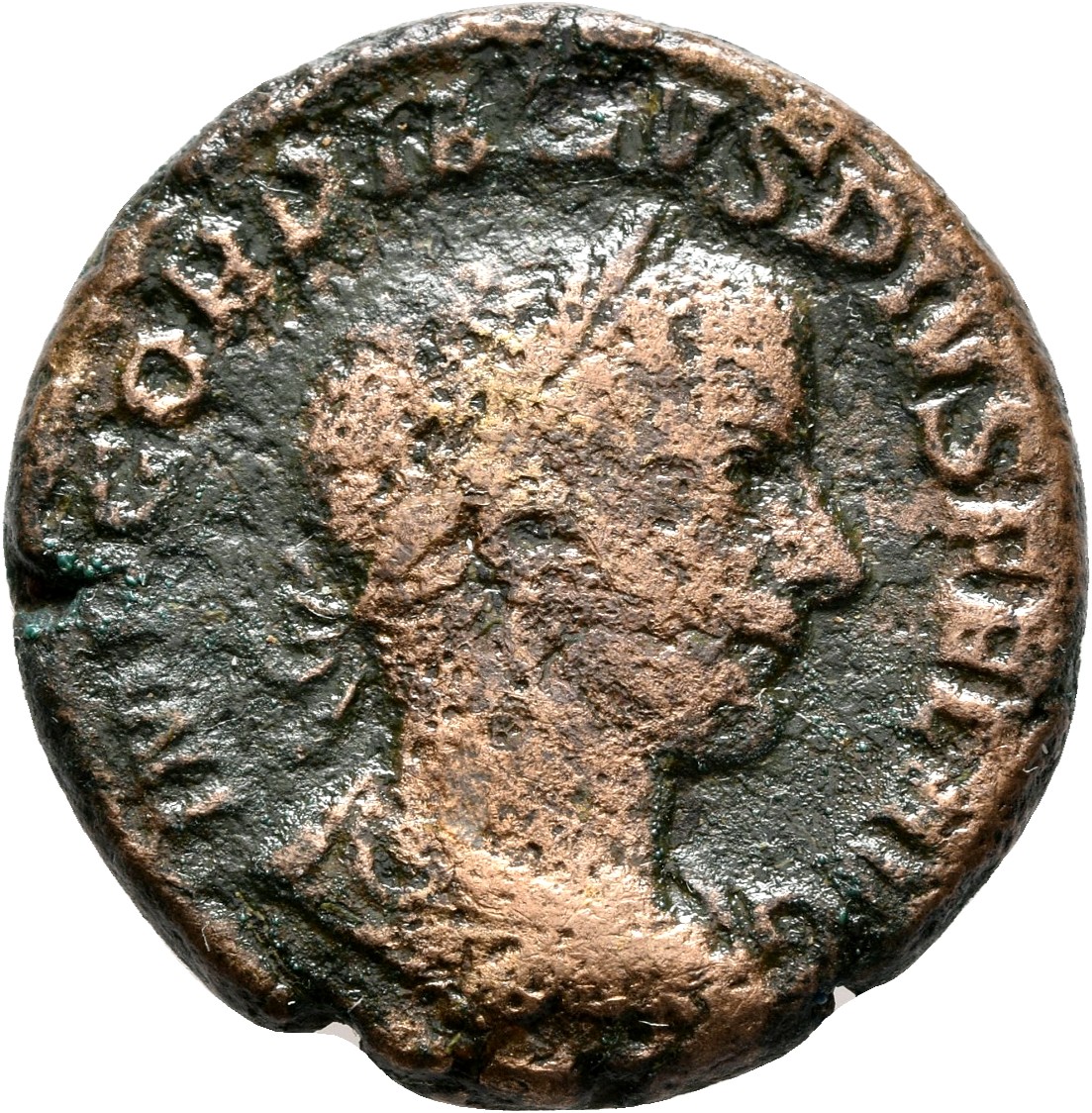 RIC IV Gordian III 307B Gordian III obverse, Bust of Gordian III, laureate, draped, cuirassed, right