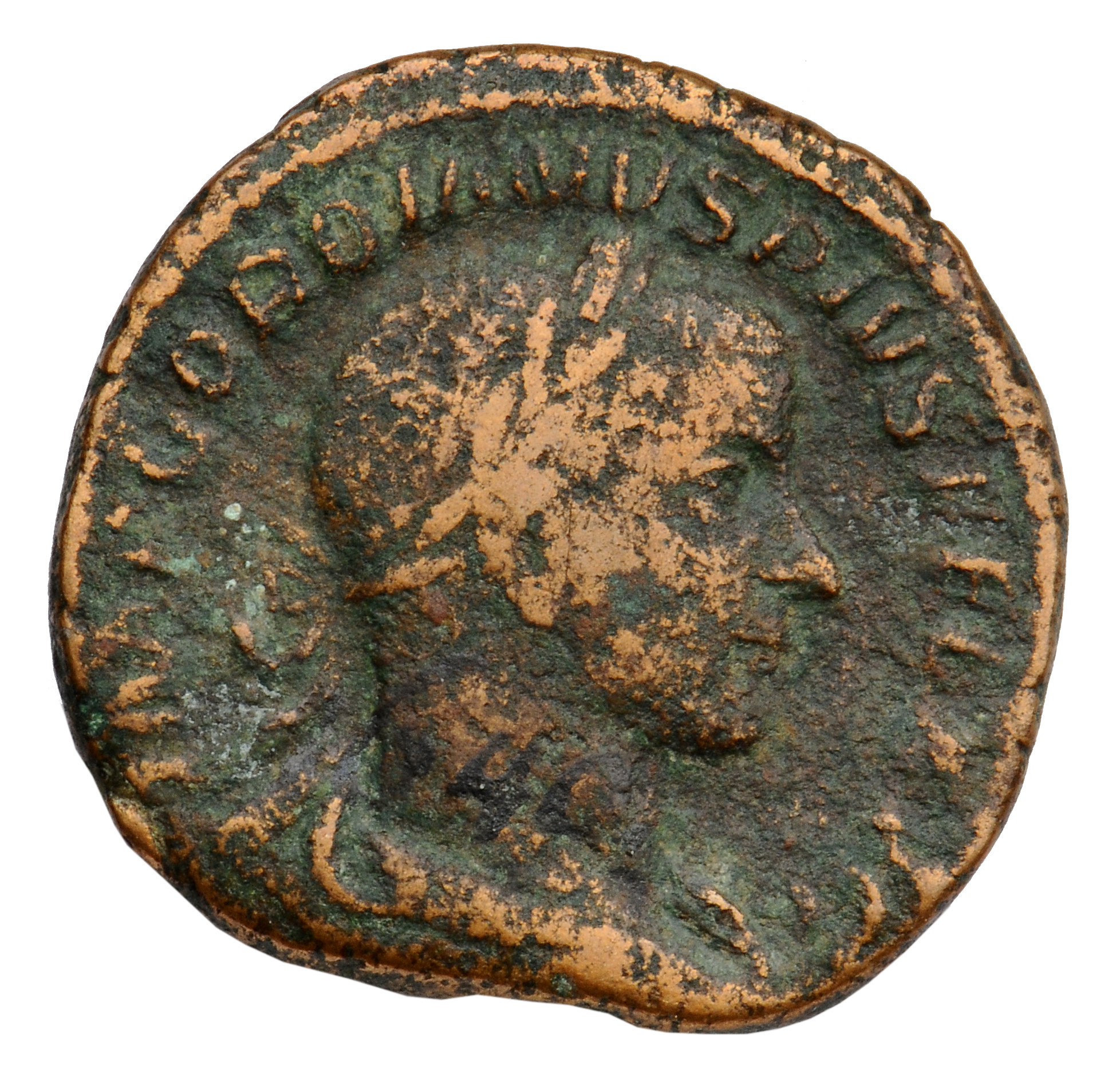 RIC IV Gordian III 328A Gordian III obverse, Bust of Gordian III, laureate, draped, cuirassed, right