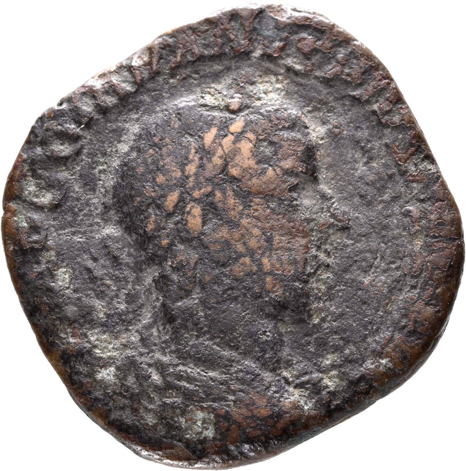 RIC IV Gordian III 332A Gordian III obverse, Bust of Gordian III, laureate, draped, cuirassed, right