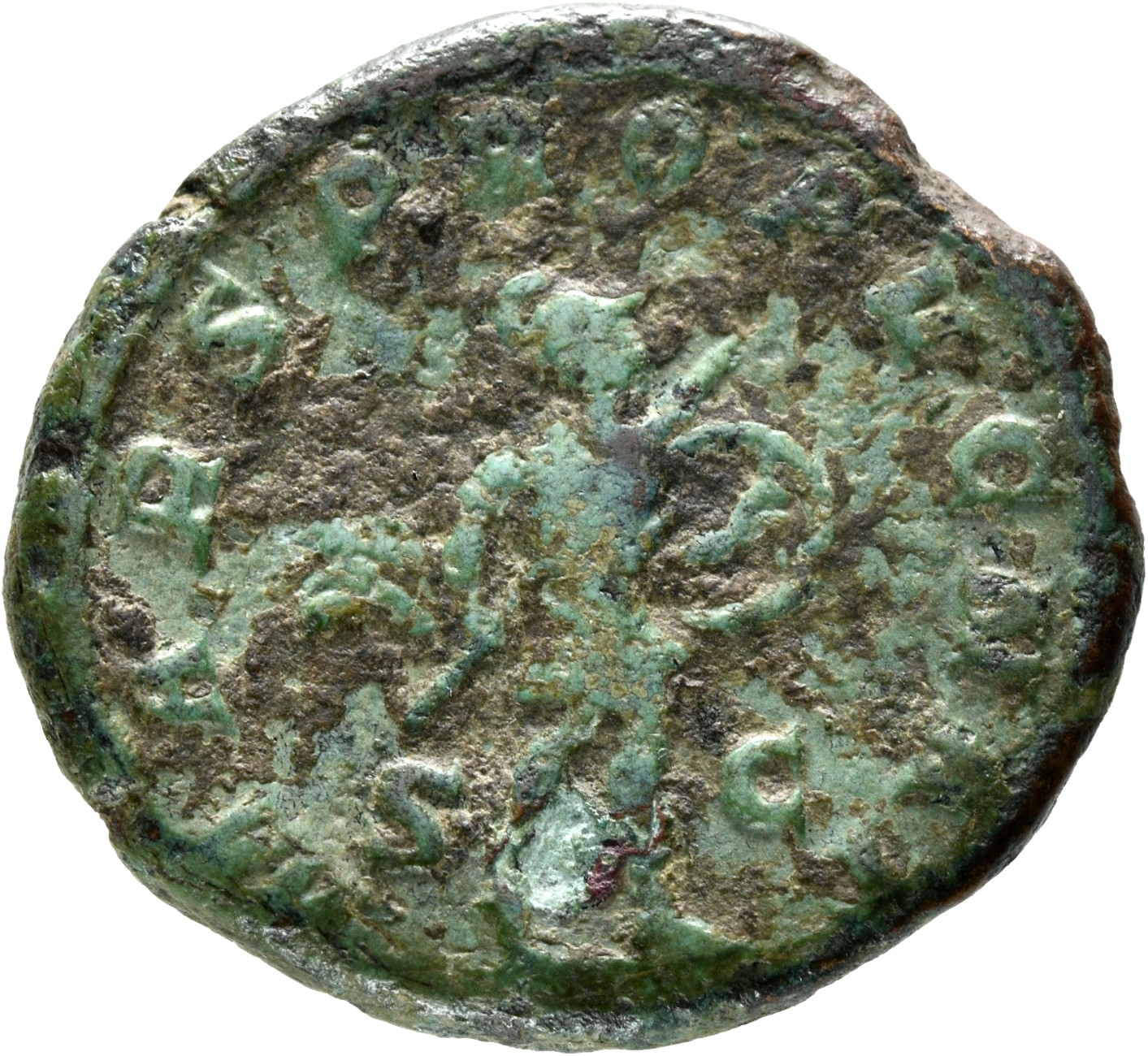 RIC IV Gordian III 332B Gordian III reverse, Mars, helmeted, in military attire, hastening right, holding transverse spear...