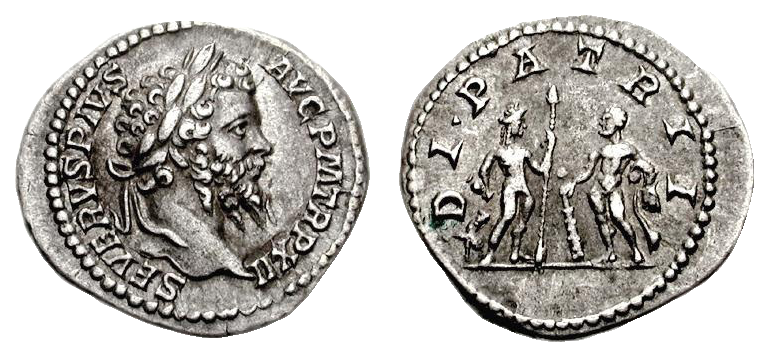 RIC IV Maximinus Thrax 76 Maximinus Thrax reverse — Legend in four lines within wreath