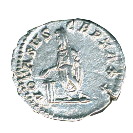 RIC IV Caecilia Paulina 1 Maximinus Thrax obverse, Bust of Paulina, veiled, draped, right