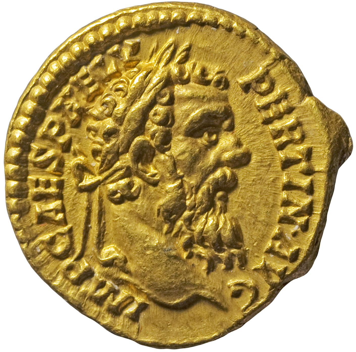 RIC IV Pertinax 11A Pertinax obverse, Head of Pertinax, laureate, right
