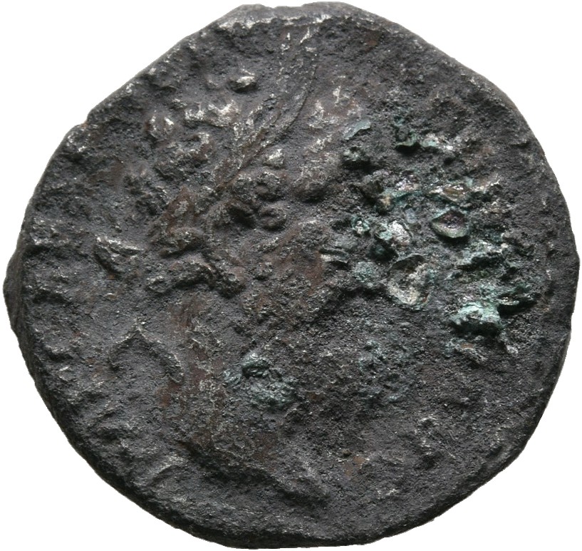 RIC IV Pertinax 11A (denarius) Pertinax obverse — Head of Pertinax, laureate, right