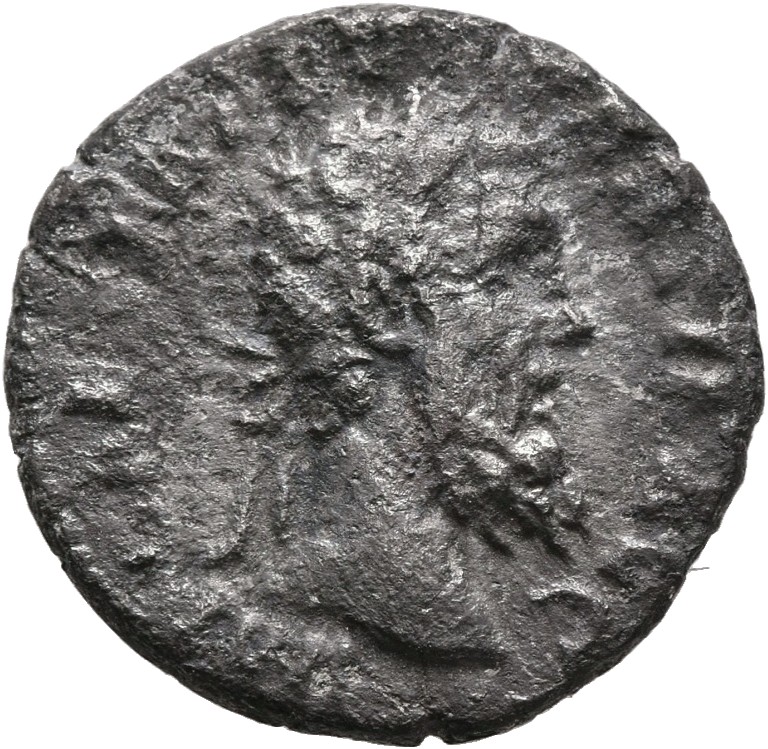 RIC IV Pertinax 13A (denarius) Pertinax obverse, Head of Pertinax, laureate, right