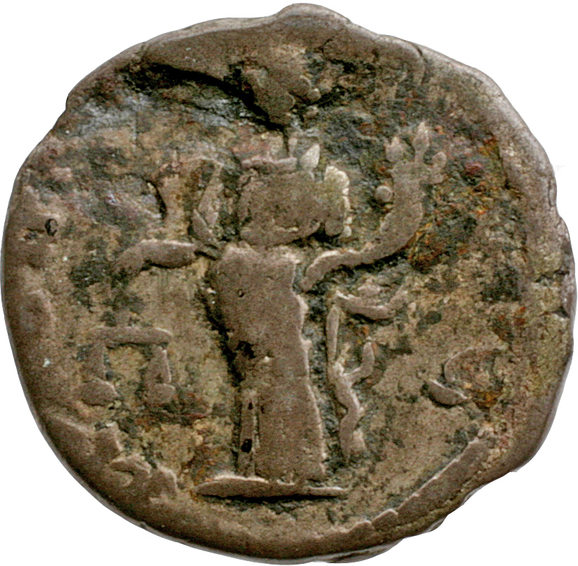 RIC IV Pertinax 1A (denarius) Pertinax reverse, Aequitas, draped, standing left, holding scales in right hand and cornucop...
