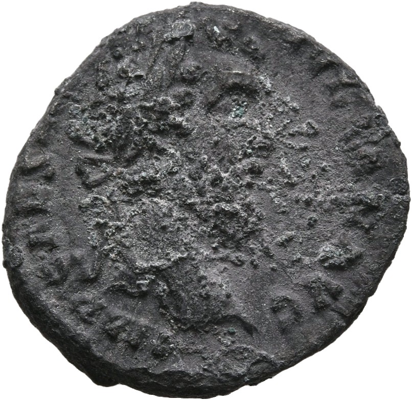 RIC IV Pertinax 2 Pertinax obverse — Head of Pertinax, laureate, right