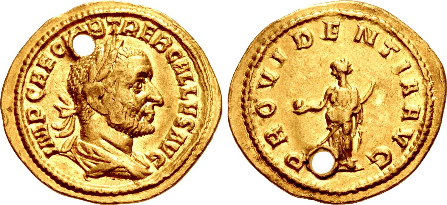 RIC IV Pertinax 23 Pertinax obverse — Head of Pertinax, laureate, right