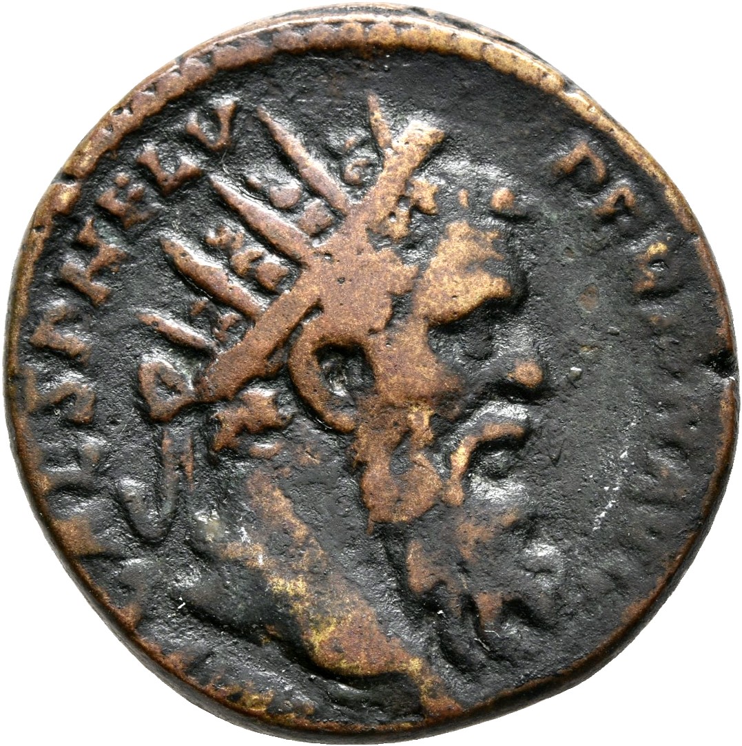 RIC IV Pertinax 25A Pertinax obverse, Head of Pertinax, radiate, right