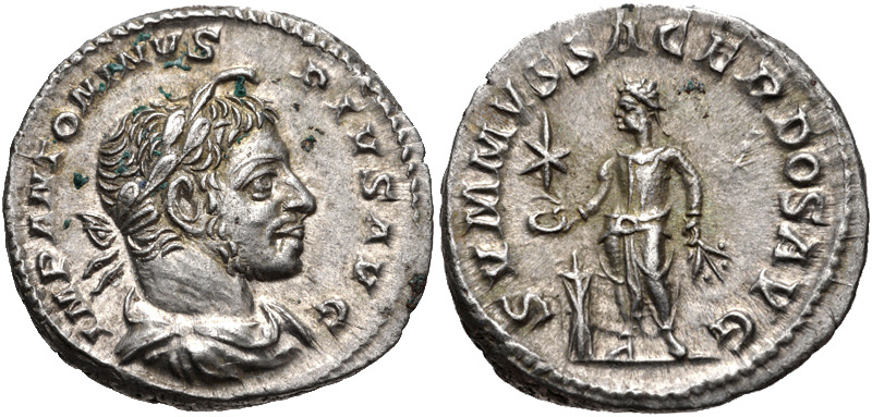 RIC IV Philip I 146 Philip The Arab obverse — Bust of Otacilia Severa, diademed, draped, on crescent, right
