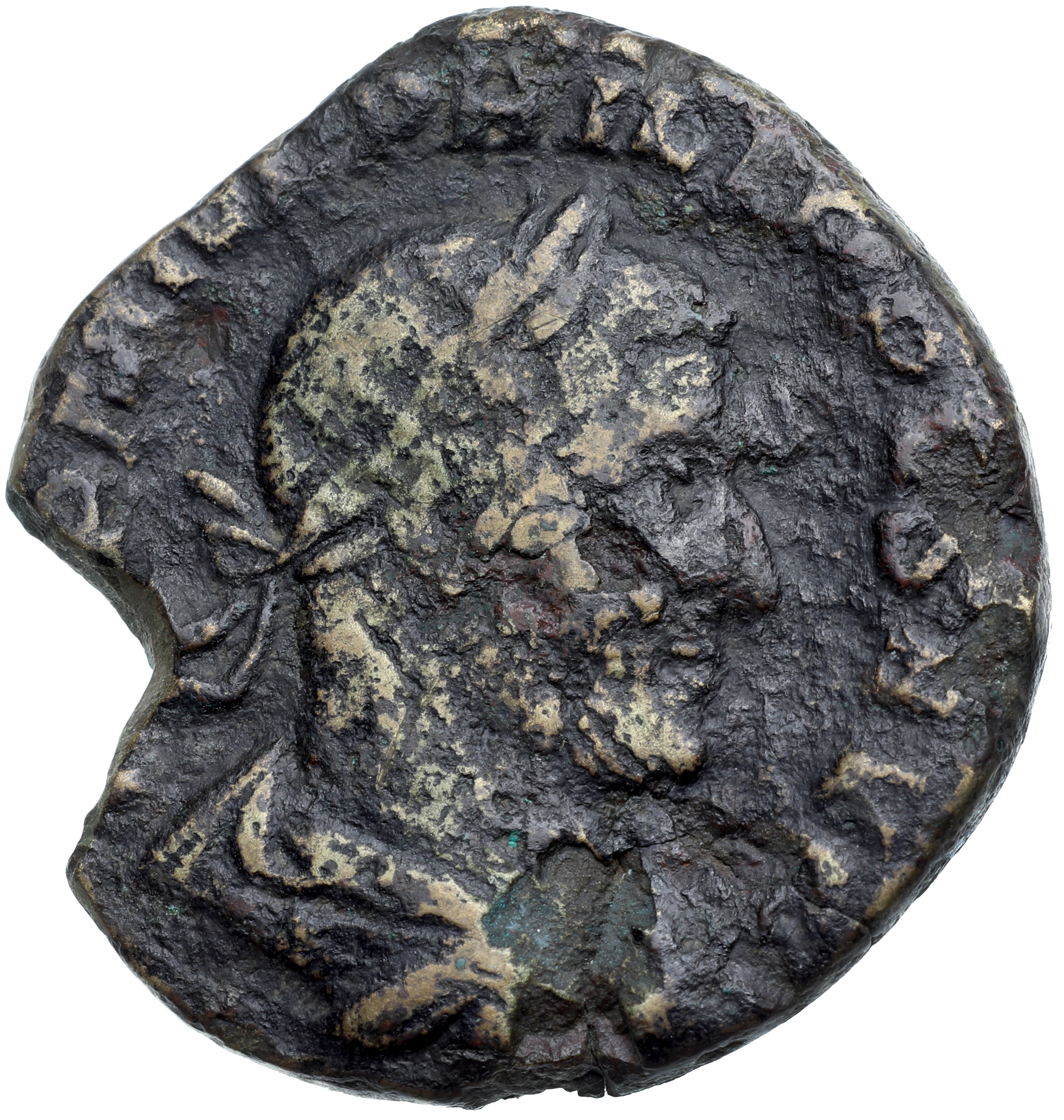 RIC IV Philip I 162A Philip The Arab obverse — Bust of Philip the Arab, laureate, draped, cuirassed, right