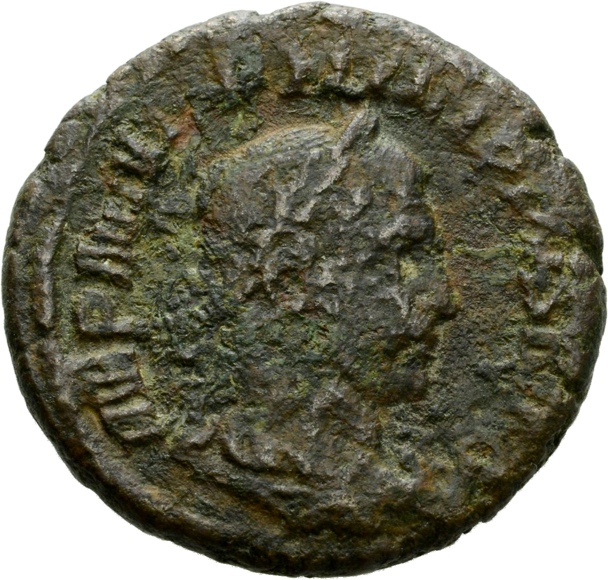 RIC IV Philip I 162B Philip The Arab obverse, Bust of Philip the Arab, laureate, draped, cuirassed, right