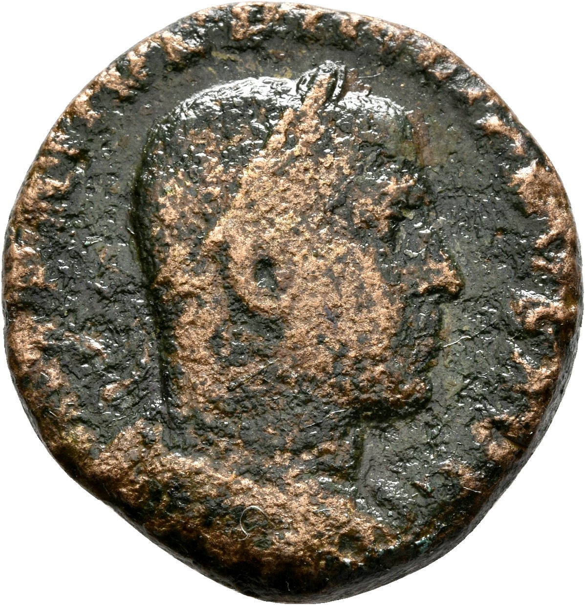 RIC IV Philip I 171A Philip The Arab obverse, Bust of Philip the Arab, laureate, draped, cuirassed, right