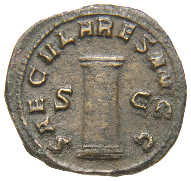 RIC IV Philip I 202C Philip The Arab reverse, Low column