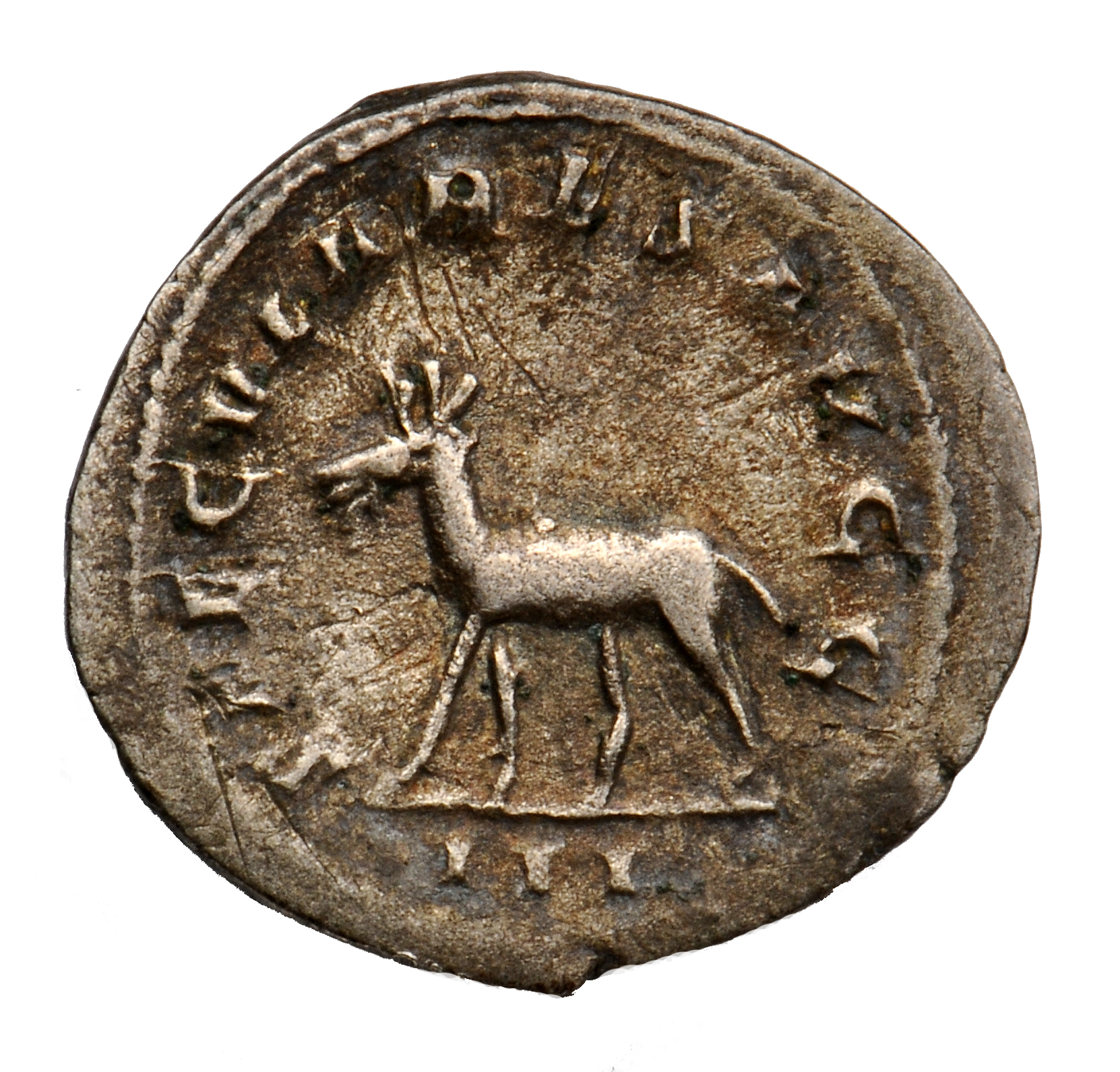 RIC IV Philip I 224 Philip The Arab reverse, Goat, walking left