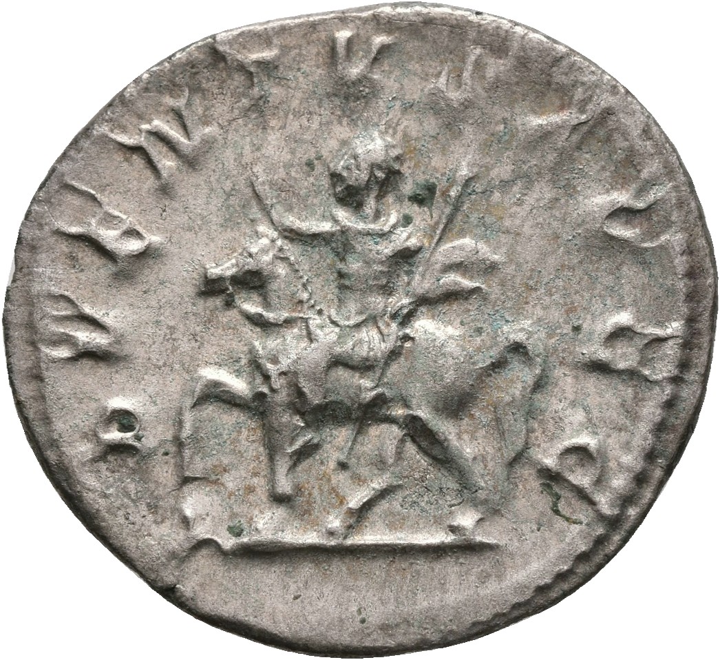 RIC IV Philip I 26B Philip The Arab reverse, Philip the Arab, on horse, pacing left, raising right hand and holding spear ...