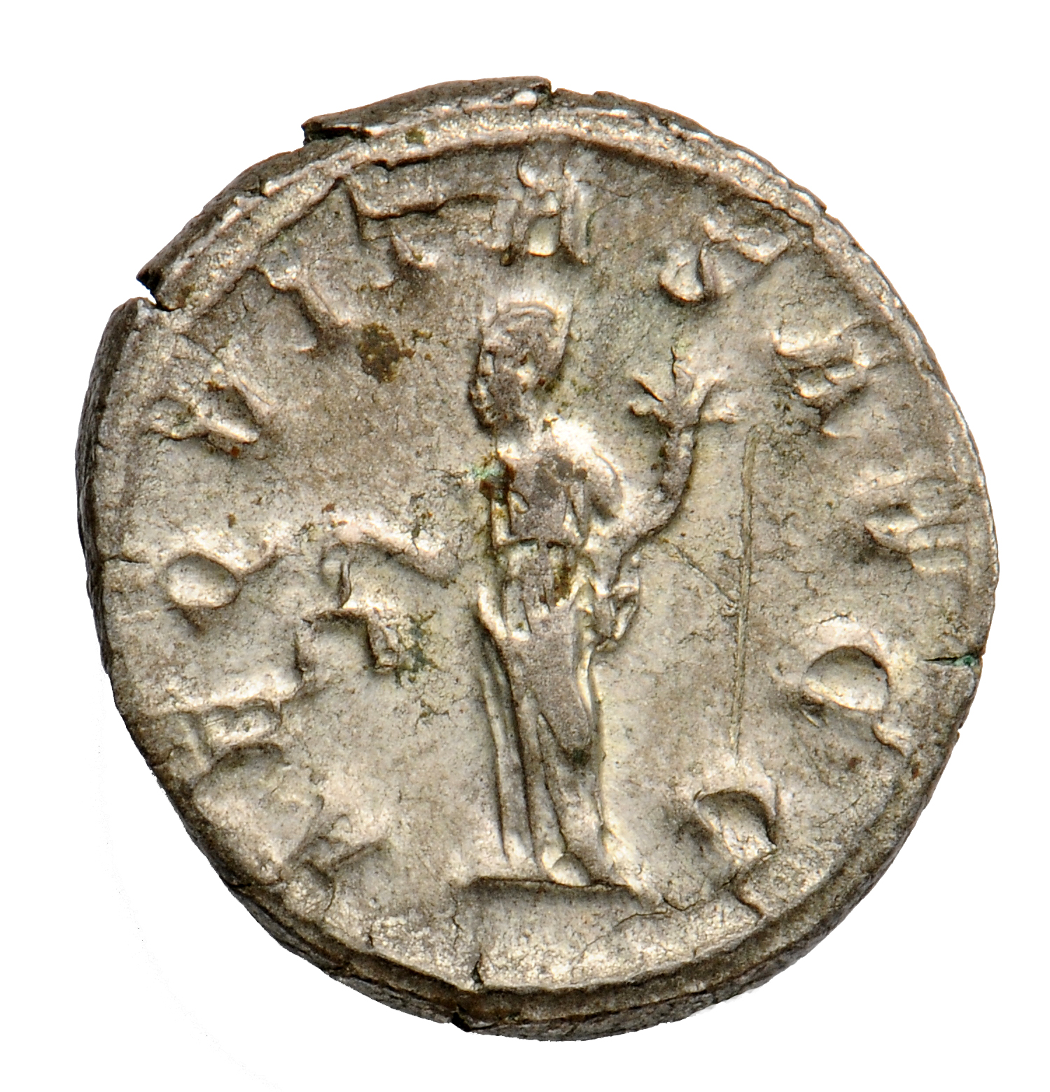 RIC IV Philip I 27B Philip The Arab reverse, Aequitas, draped, standing left, holding scales in right hand and cornucopiae...