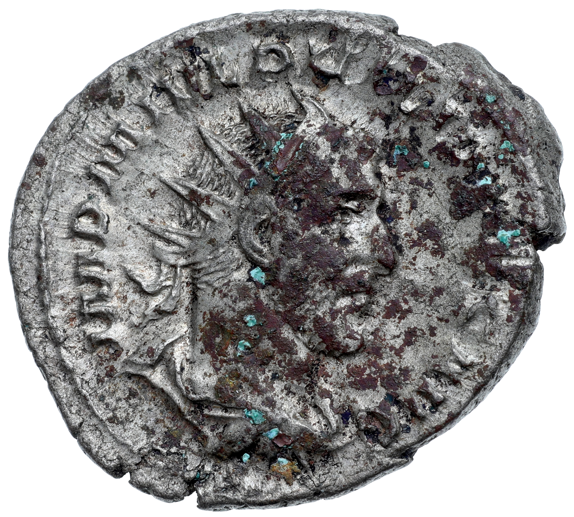 RIC IV Philip I 48B Philip The Arab obverse, Bust of Philip the Arab, radiate, draped, cuirassed, right