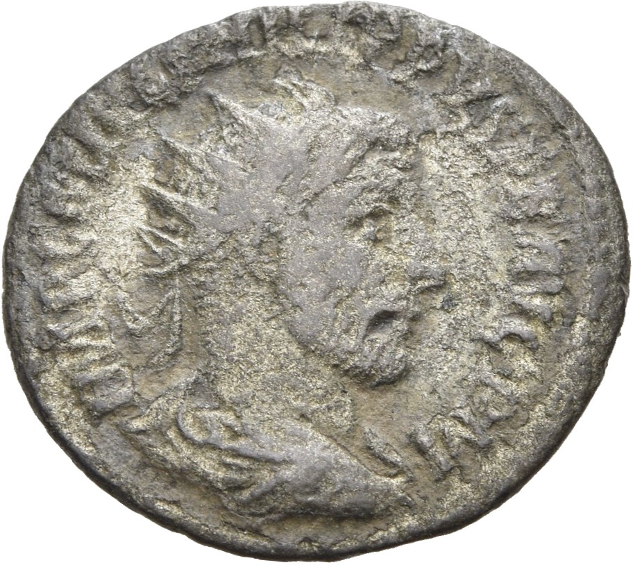 RIC IV Philip I 70 Philip The Arab obverse, Bust of Philip the Arab, radiate, draped, cuirassed, right