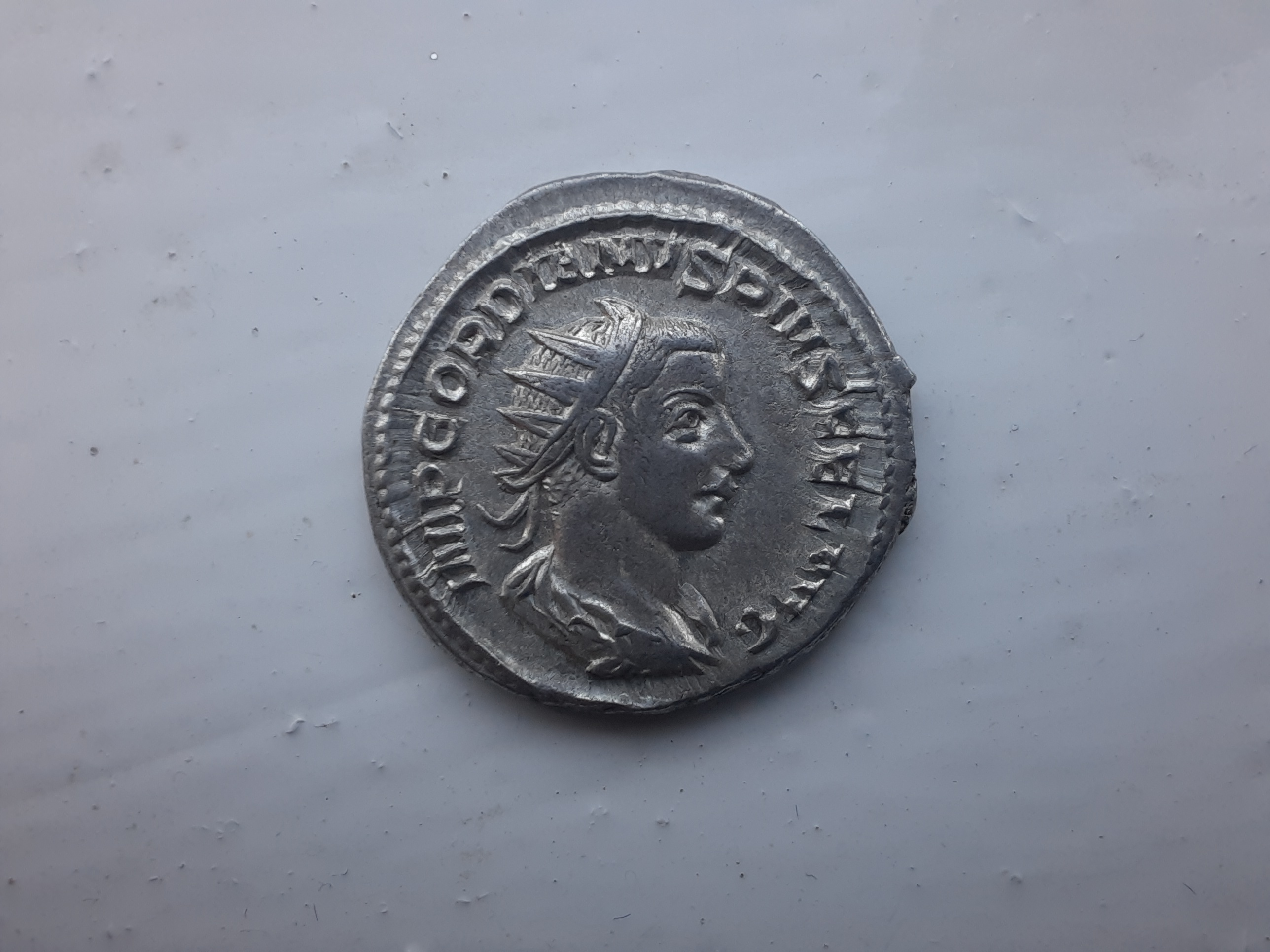 RIC IV Pescennius Niger 84 Pescennius Niger obverse — Bust of Pescennius Niger, laureate, draped, cuirassed, right