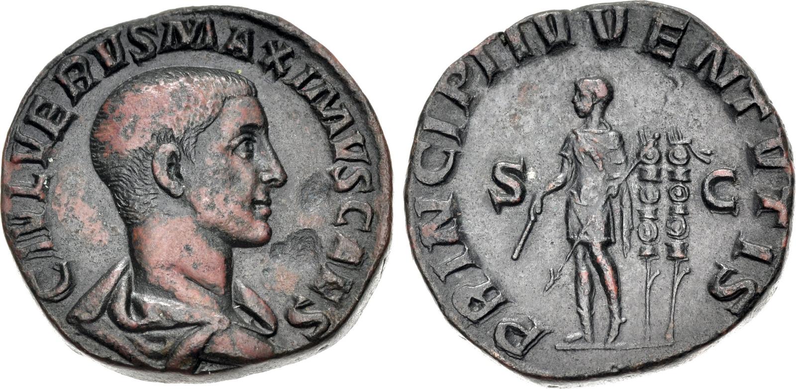 RIC IV Pescennius Niger 9 Pescennius Niger obverse — Head of Pescennius Niger, laureate, right