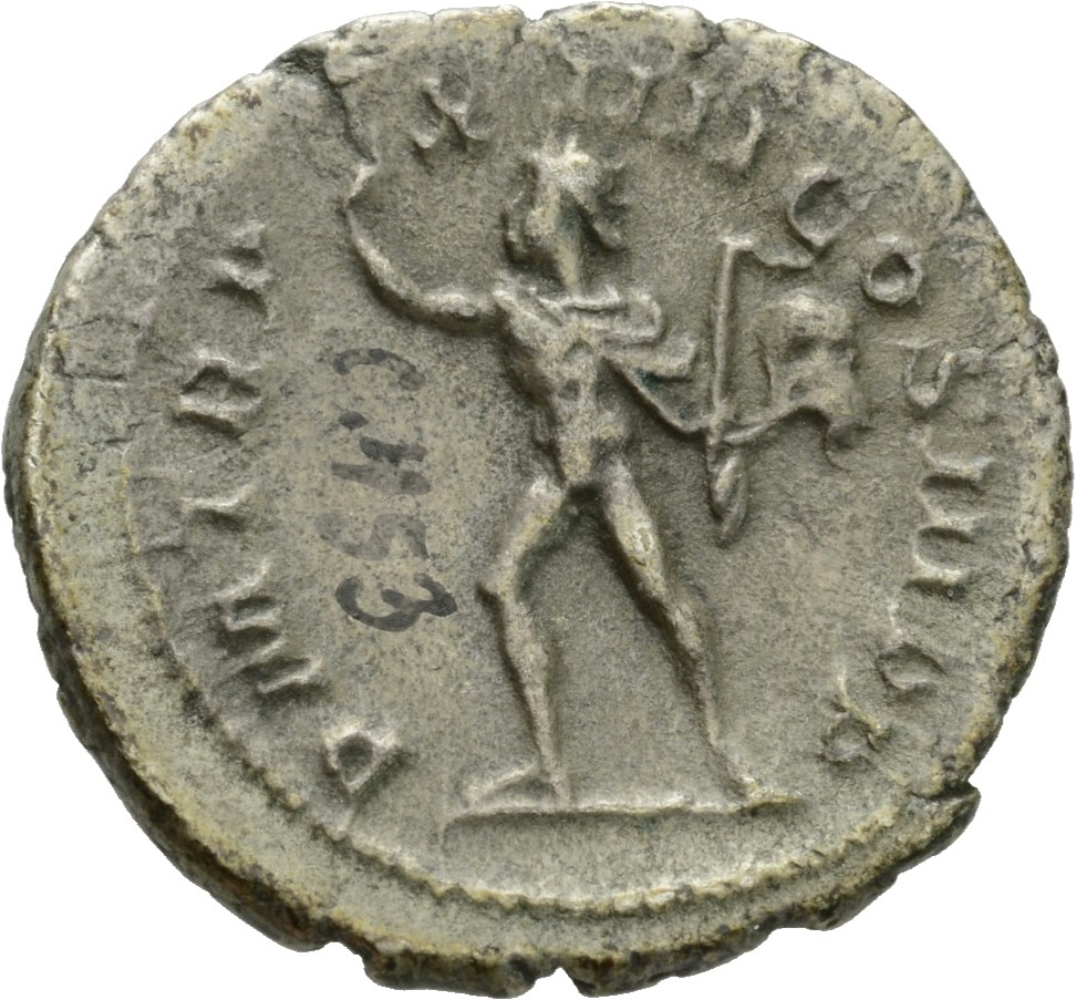 RIC IV Severus Alexander 125 Severus Alexander reverse, Sol, radiate, nude except cloak over left shoulder, walking left, ...
