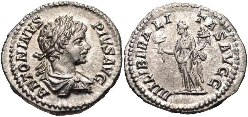 RIC IV Severus Alexander 135 Severus Alexander obverse, Bust of Severus Alexander, laureate, draped, right
