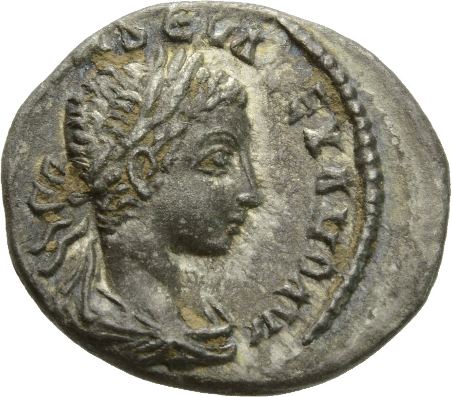 RIC IV Severus Alexander 148c Severus Alexander obverse, Bust of Severus Alexander, laureate, draped, right
