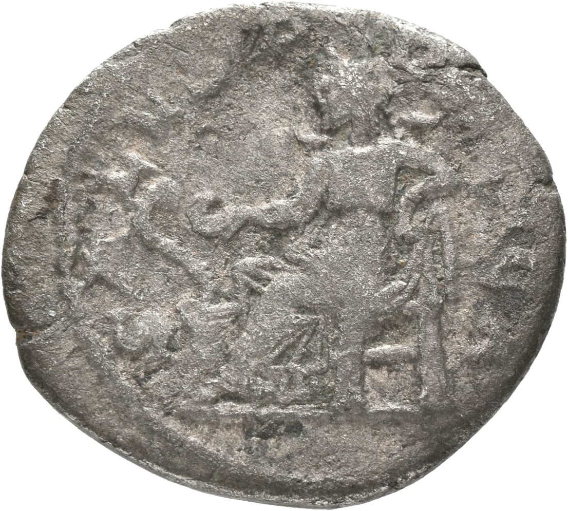 RIC IV Severus Alexander 176 Severus Alexander reverse, Salus, draped, standing right, feeding snake held in right hand ou...