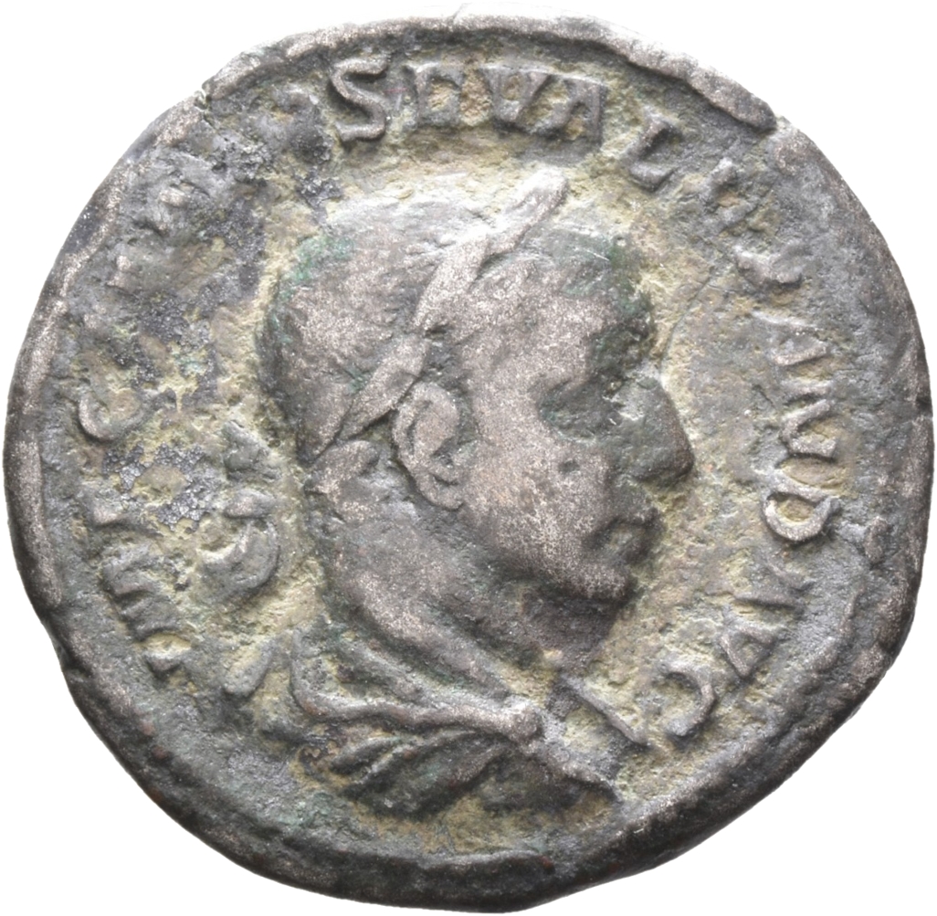 RIC IV Severus Alexander 176 Severus Alexander obverse — Bust of Severus Alexander, laureate, draped, right