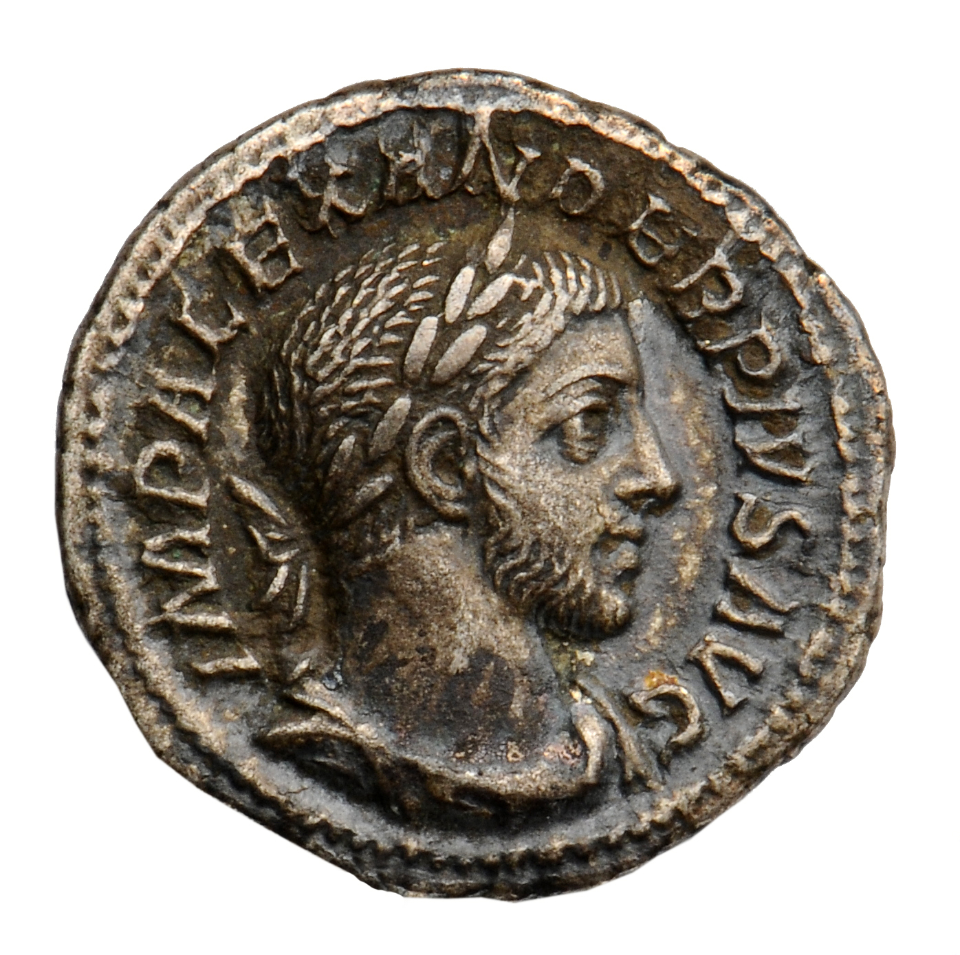 RIC IV Severus Alexander 246c Severus Alexander obverse, Bust of Severus Alexander, laureate, draped, right