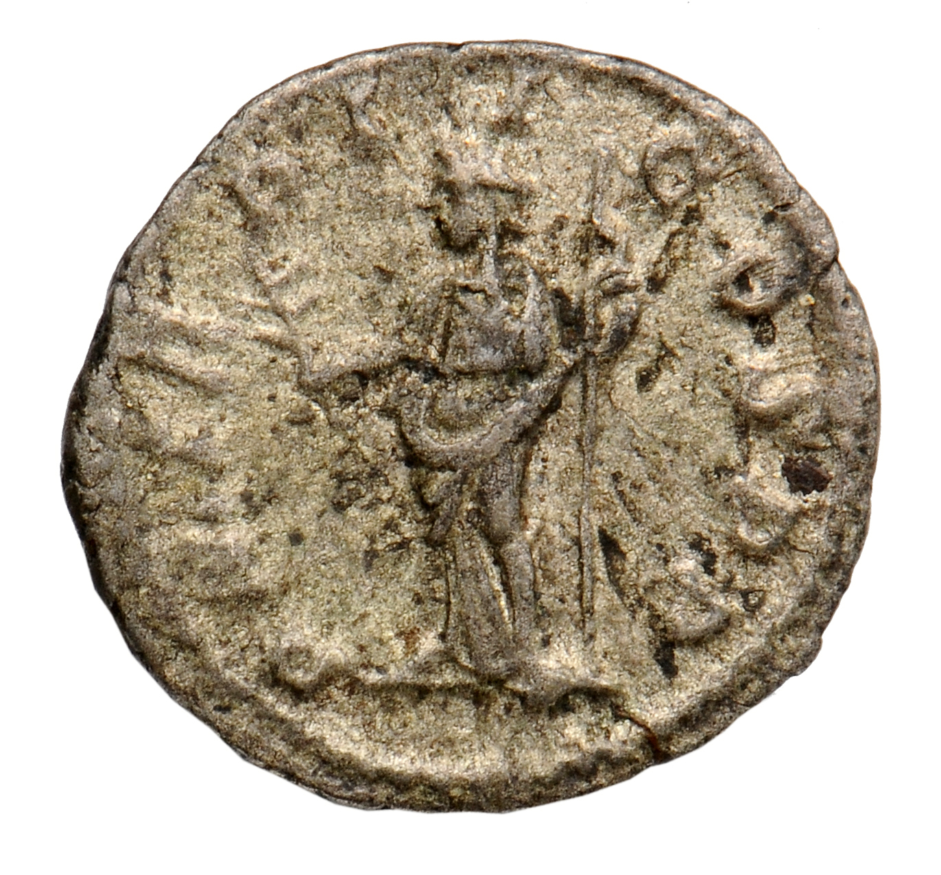 RIC IV Severus Alexander 27 Severus Alexander reverse, Pax, draped, standing left, holding olive branch in right hand and ...