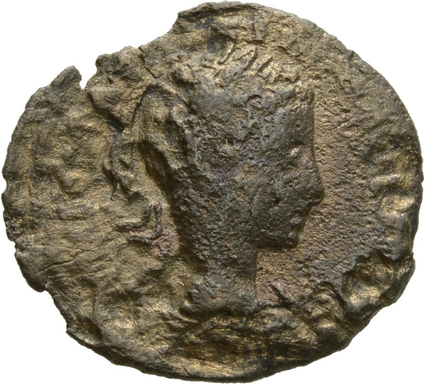 RIC IV Severus Alexander 275d Severus Alexander obverse, Bust of Severus Alexander, laureate, draped, cuirassed, right