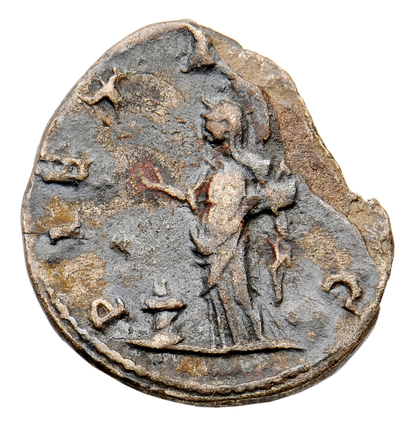 RIC IV Severus Alexander 293 Severus Alexander reverse, Pietas, veiled, draped, standing left, raising right hand over alt...