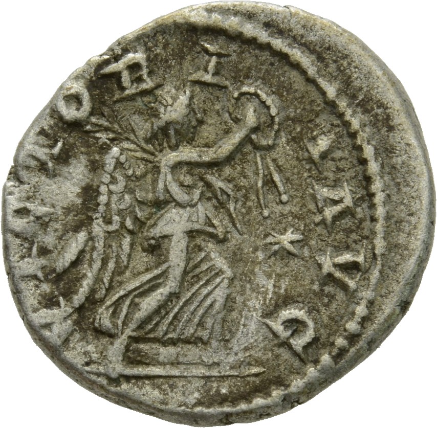 RIC IV Severus Alexander 301 Severus Alexander reverse, Victory, winged, draped, running right, holding wreath in right ha...