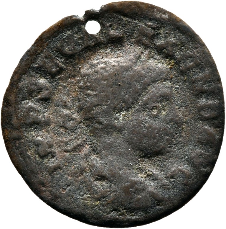 RIC IV Severus Alexander 302d Severus Alexander obverse, Bust of Severus Alexander, laureate, draped, cuirassed, right